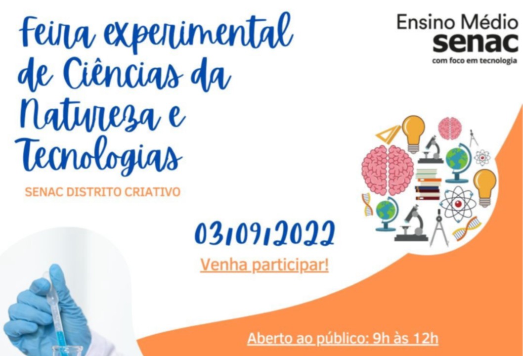 Feira de ciências do Senac
